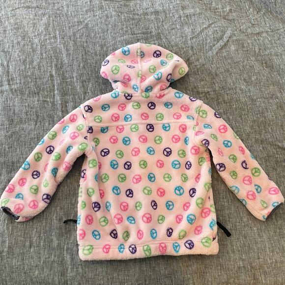 Rugged Bear Girls Fleece Zip Up Hoodie - Picture 6 of 10